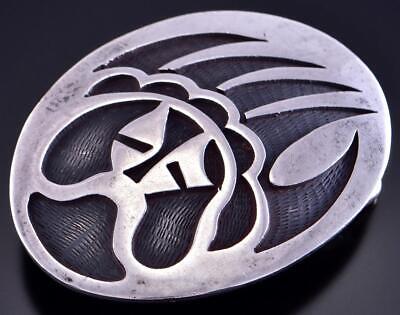 Vintage Silver Strong Bear Claw Buckle 2H31H