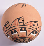 Jemez Pueblo Seed Pot by Marie Chinana 1K17O