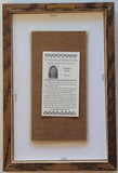 Navajo Sandpainting by Marlene Doby - Sun Design 6D01E