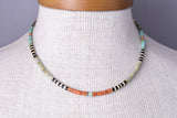 Multistone Heishi Necklace by Kewa Ramona Bird - 6J31Q