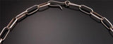 18 inch Handmade Silver Link Chain Necklace by Sally Shurley - 6J30V