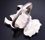 Size 7-1/4 Silver Multistone Zuni Inlay T-Bird Ring by Bryce Wallace 5L25V