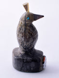 Picasso Marble Zuni Fetish by Darrin Boone - Quail 5L09E