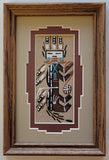 Navajo Sandpainting by Marlene Doby- Yei-Bi-Chei design - 6D01C