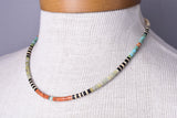 Multistone Heishi Necklace by Kewa Ramona Bird - 6J31Q