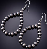 Large Navajo Pearl Earrings 6J32F