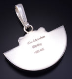 Silver Multistone Navajo Inlay Yei Bi Chei Pendant by Jimmy Harrison 5G12R