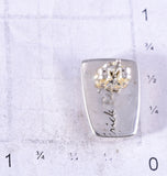 Silver & Turquoise Multistone Navajo Inlay Post Earrings by Erick Begay 5K22P