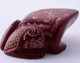 Pipestone Zuni Frog Fetish by Adrianna Cellicion 5L09M