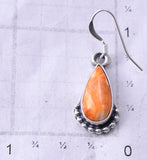 Silver & Spiny Oyster Shell Navajo Dangle Earrings by Sharon McCarthy 6D07Y