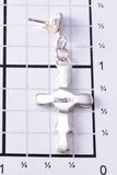 Silver & Opal Turquoise Zuni Cross Earrings by Bryce Vacit 6J32C