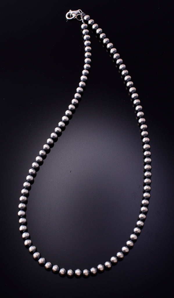 Navajo Pearl 5mm Necklace - Saddle Rags