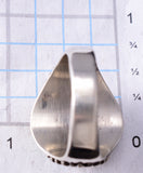 Size 10-1/4 Navajo Sonoran Gold Turquoise Men's ring by Sharon McCarthy 6K22K