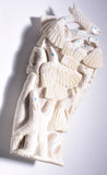 Eagle, Fish and Bears Antler Carving by Destry Suitza 4D02P