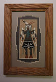 Navajo Sandpainting by Glen Nez - Yei- Bi - Chei 5J08Q