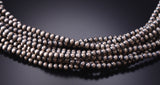 10-Strand Silver Handstrung Navajo Pearls Dream Necklace 6H25S