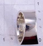 Size 10-1/4 Silver Multistone Navajo Inlay Men's Ring by Evangeline David 5L05L