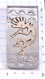Silver & 12k Gold-filled Navajo Kokopelli Money Clip by Genevieve Jones 5L25H