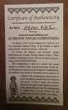 Navajo Sandpainting by Glen Nez - Yei- Bi - Chei 5J08Q