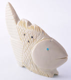 Jasper Zuni Fetish - FISH by Gilbert Lonjose 5L09G