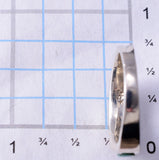 Size 6-1/2 Silver & Turquoise Multistone Navajo Inlay Ring - Rose Ann Long 5L10J