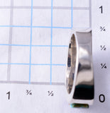 Size 6 Silver & Lapis Multistone Navajo Inlay Ring by Orlinda James 5L07C