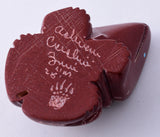 Pipestone Zuni Frog Fetish by Adrianna Cellicion 5L09M