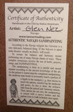 Navajo Sandpainting by Glen Nez - Sun, 4 Bears and 4 Sacred Plants 5J08F