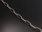 18 inch Handmade Silver Link Chain Necklace by Sally Shurley - 6J30V