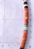 Santo Domingo Pueblo (Kewa) Turquoise Multistone Necklace Ella Mae Garcia 5G28U