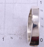 Size 12-1/2 Silver & Tiger Eye Multistone Navajo Inlay Mens Ring - Allen Tolino 5L05J