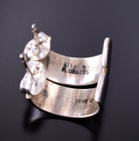 Silver Half Hoop Earrings By P. Skeet 6J30T