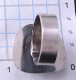 Adjustable Silver & Kingman Turquoise Navajo Ring by Antoinette Martinez 5L07D