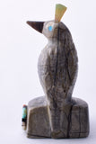 Picasso Marble Zuni Fetish by Darrin Boone - Quail 5L09E