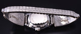Vintage Silver Multistone Navajo Inlay Watchband (w/ watch) - Sunburst 5G28H