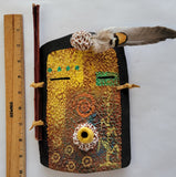 Navajo Pottery - Yei Bi Chei Mask - by David John - 4L05Q