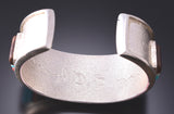 Preowned Silver Multistone Navajo Cobblestone Inlay Bracelet Darryl Begay 6H31V
