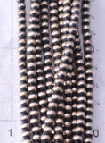 10-Strand Silver Handstrung Navajo Pearls Dream Necklace 6H25S