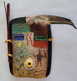 Navajo Pottery - Yei Bi Chei Mask - by David John - 4L05P