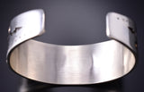 Silver & 14k Gold Love of Animals Santo Domingo Bracelet by Joseph Coriz 6D22Y