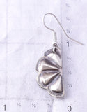 Silver Navajo Handstamped Concho Earrings by Joan Begay 6H25Z