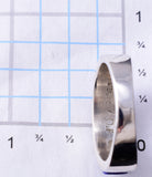 Size 9 Silver & Turquoise Multistone Navajo Inlay Ring by Orlinda James 5L07K