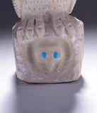 Carved Antler Owl Fetish by Carlton Kaamasee 4D02B