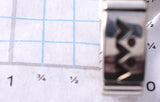 Size 10-1/4 Silver Navajo Handmade Mountains & Seasons Ring by Erick Begay 6C03F