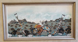 Navajo Sandpainting by Rosie Yellowhair - Buffalo Never Die - 6D02P