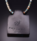 Turquoise Multistone Santo Domingo Necklace by Mary Louise Tafoya 3G07H