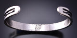 Silver & Opal Zuni Inlay Bracelet by Phyllis Beyuka 3F10C