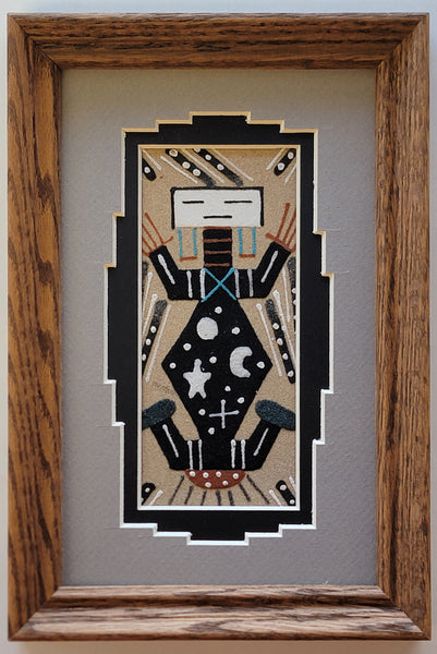 Navajo Sandpainting by Darlene Thomas - Father Sky Design - 6D01G