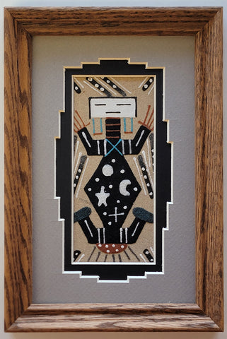 Navajo Sandpainting by Darlene Thomas - Father Sky Design - 6D01G