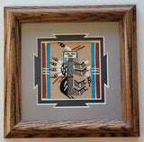 Navajo Sandpainting by Glen Nez - Yei-Bi-Chei design - 6D01K